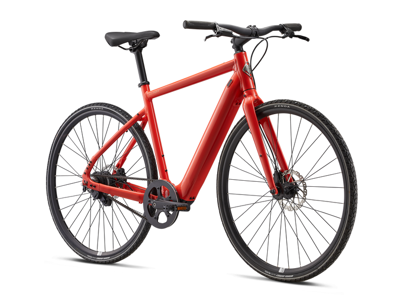 2024 Momentum Voya E+ 2 - Single-Speed Commuter eBike - Tequila Sunrise-2